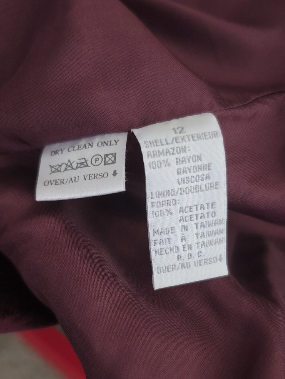 LIZ CLAIBORNE COLLECTION Velvet Blazer in Plum - Picture 2 of 7